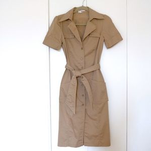 ZARA Safari-Style One Piece Dress w/ Strap